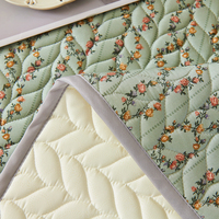 Matelas de refroidissement décoratif en latex naturel, soie glacée, vente en gros