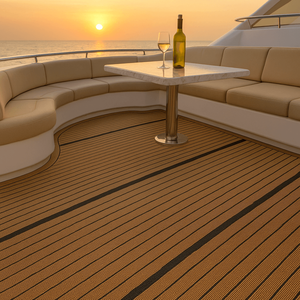 Универсальный пол Для Лодочной каюты из искусственного тикового дерева, нескользящий настил для лодки - Product Image 5