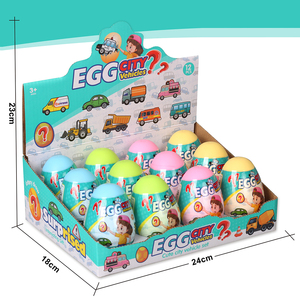 Mù Gói Giá Rẻ Kéo Trở Lại Mini Xe Bất Ngờ Trứng Với Đồ Chơi Bên Trong - Product Image 5