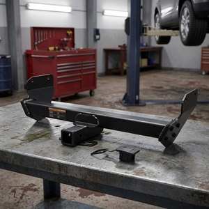 Nouvelle barre de remorquage en acier robuste de <span class=keywords><strong>5000</strong></span> lb pour camionnette, attelage de remorque pour Jeep Grand, rénovation/mise à niveau - Product Image 1