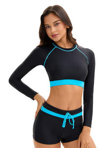 ชุดว่ายน้ำฟิตเนสแบบชิ้นเดียวสำหรับผู้หญิงสไตล์ยุโรปยุโรปออกแบบให้มีขนาดพิเศษ - Product Image 5