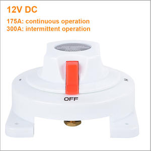 Interrupteur de coupure de batterie/solénoïde double 175A EL EL-<span class=keywords><strong>621</strong></span>, état neuf, pour camping-car et yacht - Product Image 2