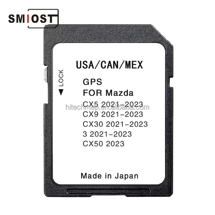 Peta Kapasitas Penuh 16GB untuk Mazda 3 Navigasi Kartu Memori Sd USA/CAN/MEX