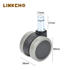 LINKCHO Wholesale <strong>Caster</strong> Wheel Office Furniture Spare Parts Professional Table Wheels 1.5 Inch <strong>Caster</strong> Wheel - Product Image 4