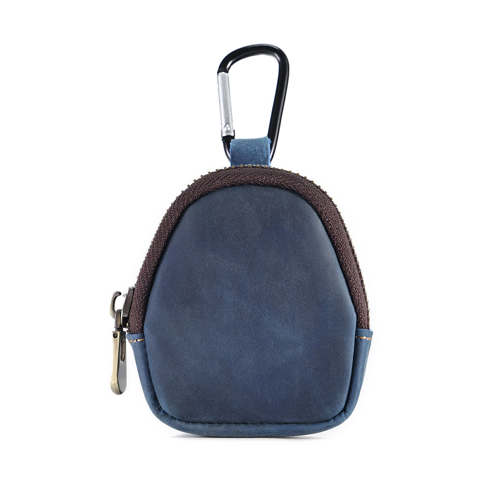K157 Cuir Crazy Horse Bleu