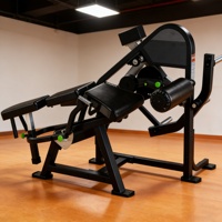Nouvelle conception de machine à curls et extensions assises à charge libre avec fonctions de sécurité - Équipement de fitness multi-gym