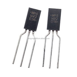 공급 IC 집적 회로 MPSW42 트랜지스터 MPSW92 TO-92 PNP 고전압 MOSFET 트랜지스터 보완 트랜지스터 - Product Image 1