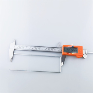 Piquets de jardin en U zingués, en fer, pour aménagement paysager, pour <span class=keywords><strong>gazon</strong></span> artificiel, anti-rouille, crochets de fixation pour <span class=keywords><strong>gazon</strong></span> - Product Image 4