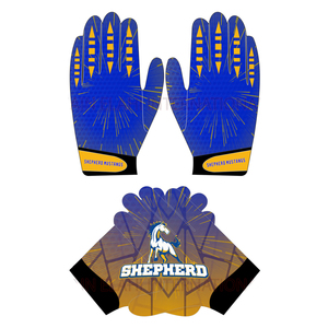 Outdoor White Football Receiver Gloves Wholesale Breathable American Football Gloves OEM New Non <b>Slip</b> UNISEX BREATHABLE Gloves - Product Image 3