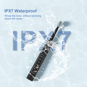 Cepillo de Dientes Eléctrico IPX7 Resistente al Agua, Recargable, Carga Tipo C, Cuerpo de Plástico, 50 Días de Duración de la Batería - Product Image 1