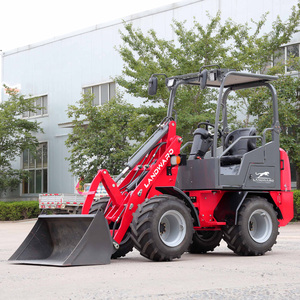 Tùy chỉnh bán buôn New khớp nối DIESEL loader với file đính kèm nhỏ gọn 4 bánh xe tải thủy lực mạnh mẽ w1160 mini loader - Product Image 3