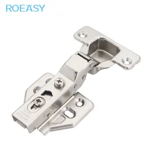 Roeasy 293A 35毫米铁家具五金软闭合夹隐藏液压橱柜家具铰链