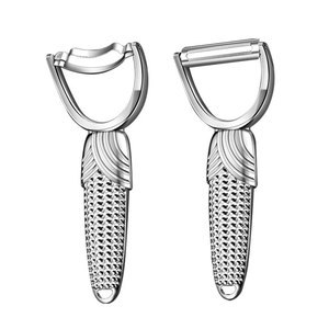 Aluminum Alloy Corn Peeler Vegetable Fruit Peeler Dual Blade Kitchen Tool For Home Use - Product Image 3