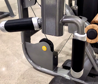 Machine d'entraînement professionnelle en acier réglable pour la musculation, avec sélection de charge par broche, pour exercices Pec Fly assis et Deltéens Posterior