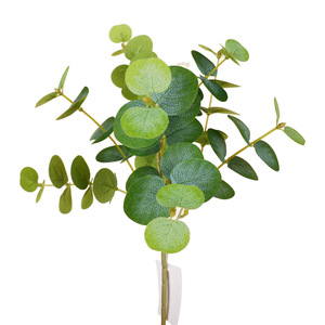 Ramo de Hojas de Eucalipto Artificiales de 30cm-100cm de Altura, Simulación Realista, Decoración de Plantas de Interior para Escritorio - Product Image 4