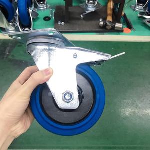 4 "5" 6 "8" blaues elastisches Gummi-Lenk rollen rad - Product Image 4