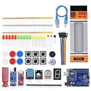 Kit de Inicio R3 Mini, Placa de Pruebas, LED, Cable de Conexión, Botón para Arduinos, Kit de Bricolaje, Educación Escolar, Laboratorio - Product Image 1