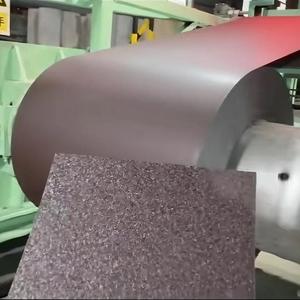 لفائف معدنية مطلية بالألوان بأسعار منخفضة، لفائف فولاذية مطلية بالألوان PPGI، لفائف فولاذية مطلية بالألوان RAL8017 و RAL9002، لفائف فولاذية PPGI غير لامعة - Product Image 2