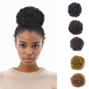 Vente chaude Bouffée <span class=keywords><strong>Chignon</strong></span> Synthétique <span class=keywords><strong>Court</strong></span> <span class=keywords><strong>Cheveux</strong></span> Bouclés <span class=keywords><strong>Chignon</strong></span> Cordon Deux Clip Extensions de <span class=keywords><strong>Cheveux</strong></span> <span class=keywords><strong>pour</strong></span> les Femmes Élastique Attachement - Product Image 1