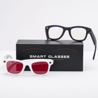 Gafas Inteligentes GS4 MAX Más Vendidas, Cámara de 8MP, Asistente de IA, Traducción en Tiempo Real, Resistentes al Agua IPX5, Carga Magnética, 270mAh