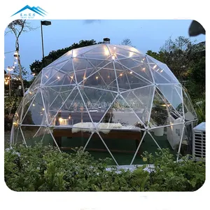 Özelleştirilmiş Dome açık çardak tentesi yazlık ev Tenda kamp bahçe iglo çadır restoran için
