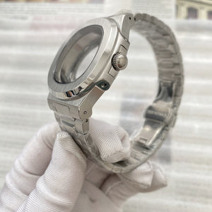 Boîtier de montre en gros 41mm pièces NH35 mouvement automatique acier inoxydable saphir bracelet de montre modifié et boîtier pour Nh35 - Product Image 4