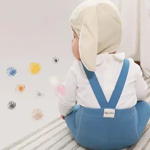 Pantimedias de algodón personalizadas para niños, pantalones de levantamiento de pesas para bebés, mallas con tirantes para niñas