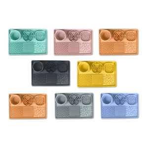 Silikon-Futtermatte für Hunde und Katzen zu Fabrikpreisen, Slow Feeder Leckmatte mit Saugnäpfen für Futter- und Wassernäpfe - Product Image 3