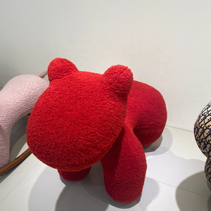 Fauteuil-canapé individuel <span class=keywords><strong>mignon</strong></span> de style dessin animé, tabouret ottoman créatif pour salon, pouf <span class=keywords><strong>paresseux</strong></span> pour chambre à coucher - Product Image 2