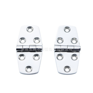 Stainless Steel Marine Hinges 76x38mm Mirror Polished Door Hinge <b>Yacht</b> Accessories - Product Image 1