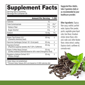 Marque privée AVEC ANTIOXIDANTS Végétalien Haute Qualité Thé Vert Garcinia Cambogia & Extrait de Grains de Café Vert Minceur et Fitness - Product Image 3