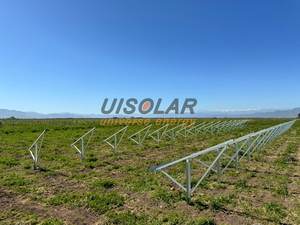 UISOLAR Hot-Selling ST2 Mount Solar Ground Rack Bracket Easy <strong>Fixed</strong> Open Field HDG Steel <strong>Post</strong> for Hot Solar System Mounting - Product Image 3