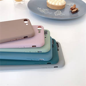 Funda de silicona de Color caramelo para Samsung <span class=keywords><strong>Galaxy</strong></span>, <span class=keywords><strong>A50</strong></span>, A51, A40, A70, A71, A52, A72, M10, A10, A20, A30, A10E, A20E, A10S, A20S, A30S - Product Image 5