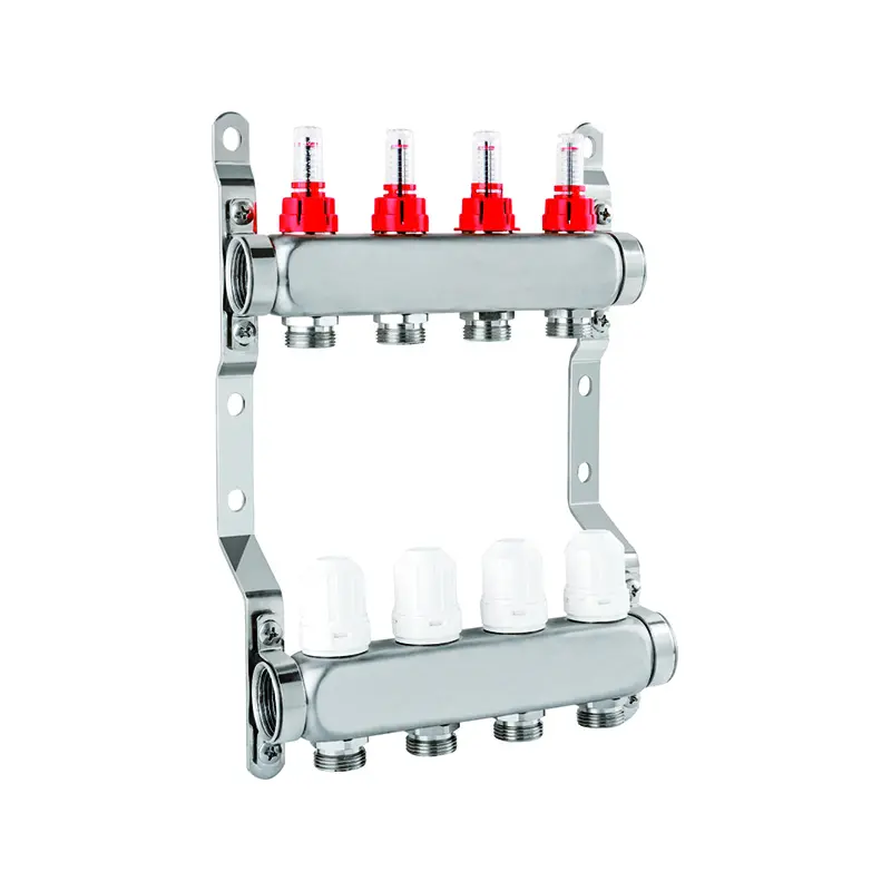 PLSM101 Edelstahl 1 "Verteiler für Fußboden heizung und Heizkörper