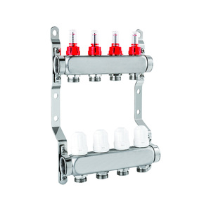 Collecteur 1 "en acier inoxydable PLSM101 pour le chauffage par le sol et le système de chauffage par radiateur - Product Image 1