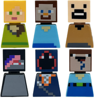 Compra al por Mayor de Figuras Miniatura Estilo Pixel Adventure Squad, Directo de Fábrica, Regalo Ideal, Compatible con las Principales Marcas de Bloques de Construcción