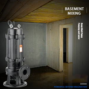 Dispositivo de acoplamiento de drenaje y bombeo de etapa de gran diámetro de alta potencia QY Bomba de aguas residuales SUMERGIBLE - Product Image 3