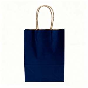 Sac en papier d'expédition de haute qualité KM avec poignée d'épaule, impression personnalisée gratuite - Product Image 2