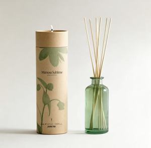 Vela Aromática en Tubo de Papel Blanco, Caja Cilíndrica Reciclable para Fragancia del Hogar - Product Image 1