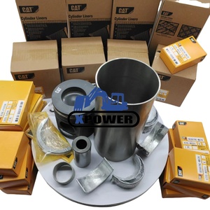 Kit de Cilindro XPower Nuevo 3054C para Excavadora de Orugas 3054 3054C 3054E Negro/Plateado - Product Image 1