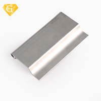 Plaque en alliage d'aluminium, profilé en aluminium anodisé poli de la série 6000 intégré verticalement pour l'industrie