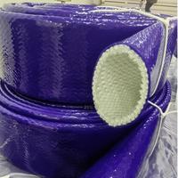 Manchon de protection thermique en fibre de verre enduite de silicone de 40mm