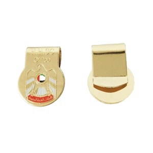 Metal latón oro plata bronce antiguo <span class=keywords><strong>banco</strong></span> en relieve logotipo efectivo dinero papel libro clip marca marcapáginas - Product Image 4