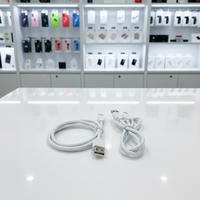 Kabel Data PVC Berlapis Kain Bergaris Warna-warni Xinbo, Pengisian Cepat, Konduktor Tembaga Murni, Konektor TYPE-C, Laris Manis