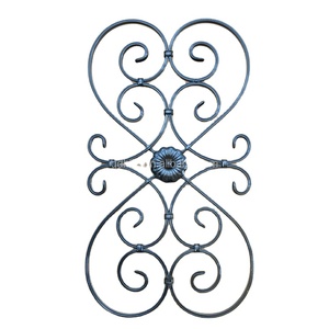 Vente en gros de panneaux de <span class=keywords><strong>décoration</strong></span> en <span class=keywords><strong>fer</strong></span> <span class=keywords><strong>forgé</strong></span> pour clôture et portail - Product Image 3