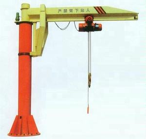 बिक्री के लिए होइस्ट के साथ चीन फ़्लोर माउंटेड कॉलम स्विंग जिब क्रेन 2 टन 3 टन 5 टन कीमत - Product Image 5