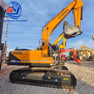 Excavatrice sur chenilles Hyundai 220LC-9S d'occasion importée de Corée, modèle 2024, capacité de la benne de 1 m³, prix compétitif, moteur - Product Image 1