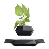 Pot à Bonsaï à Lévitation Magnétique, Pot de Plante Flottant, Pot de Fleur Intelligent, Décoration pour la Maison et le Bureau