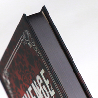 Impression de romans personnalisés à couverture rigide, style Dark Romance, avec bords noirs pulvérisés, ensemble de livres reliés pour auteurs et éditeurs