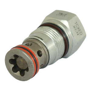 วาล์วแบบตลับเกลียวทางเดียว TCXED-XCN วาล์วระบายแรงดันไฮดรอลิก วาล์วกันกลับสำหรับเปลี่ยนทดแทนโดย SUN CXED-XCN/XAN - Product Image 3